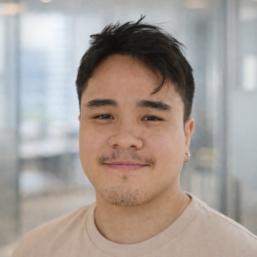 Portrait of Samuel Jedidiah, freelance web developer and AI automation expert